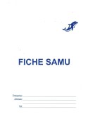 FICHE D'INTERVENTION SAMU